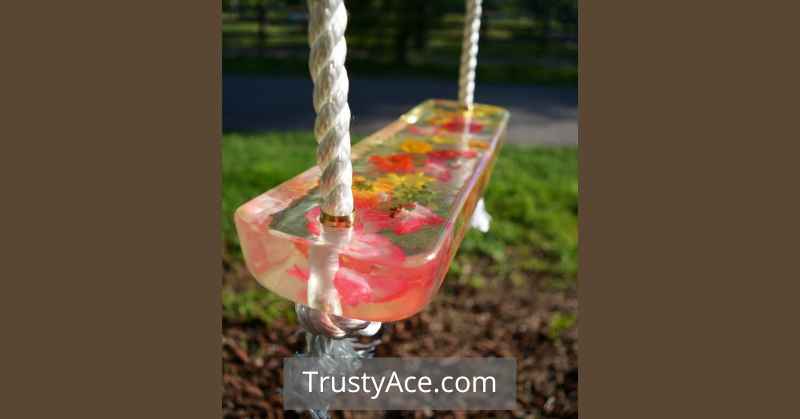 Flowers Tree Swing Ideas