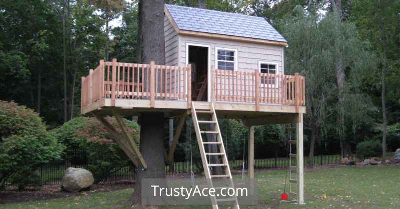 Single Tree Treehouse Ideas