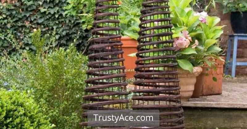 Garden Trellis Ideas Cone Shaped