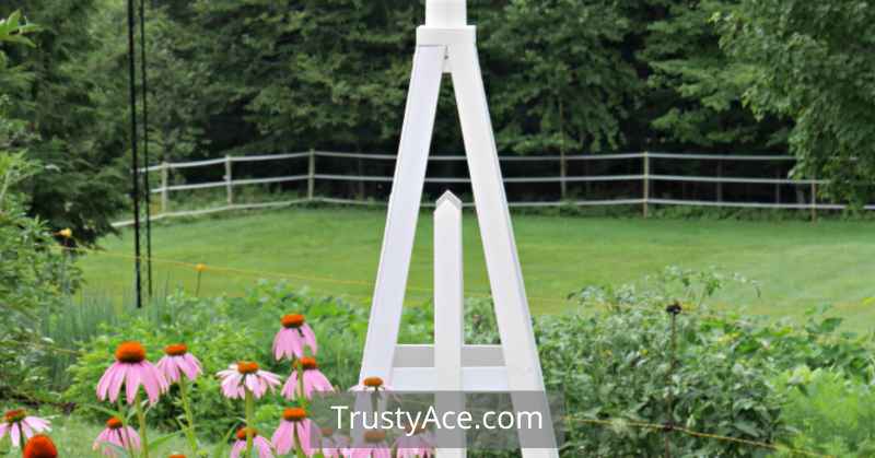 Flower Triangle Trellis Ideas