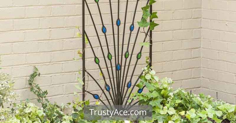 Stained Glass Trellis Ideas