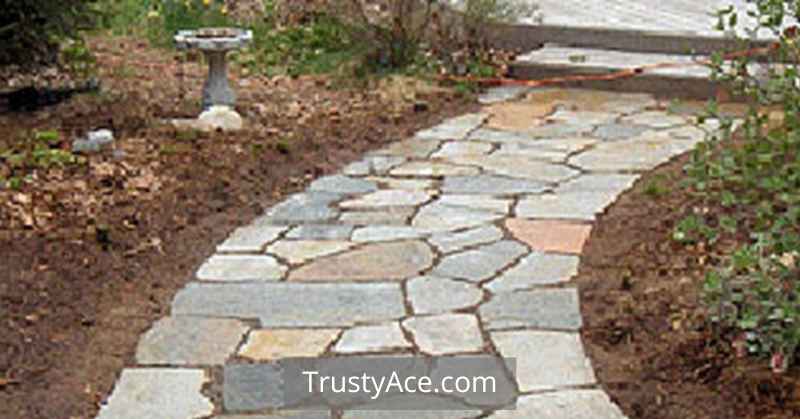 Walkway Ideas With Flagstone