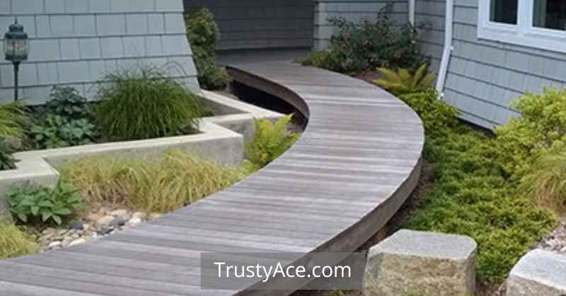 Raised Wooden Walkway Ideas Backyard