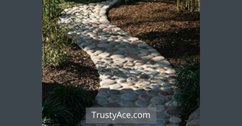 Backyard Rock Walkway Ideas