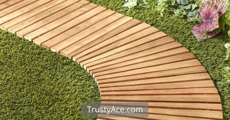 Cedar Garden Walkway Ideas