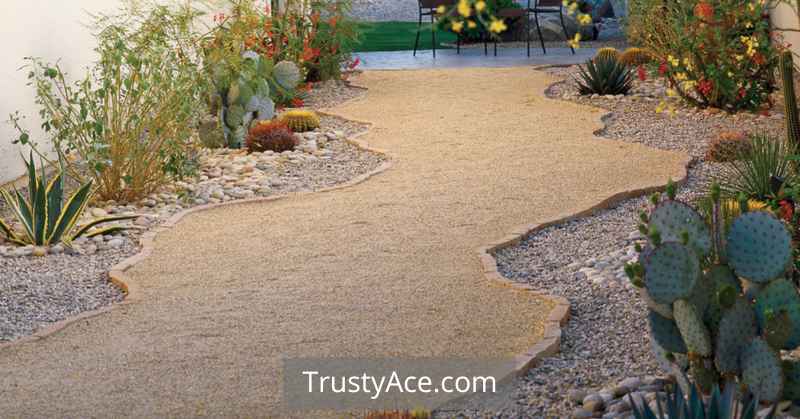 Backyard Walkway Ideas Irregularly Shaped