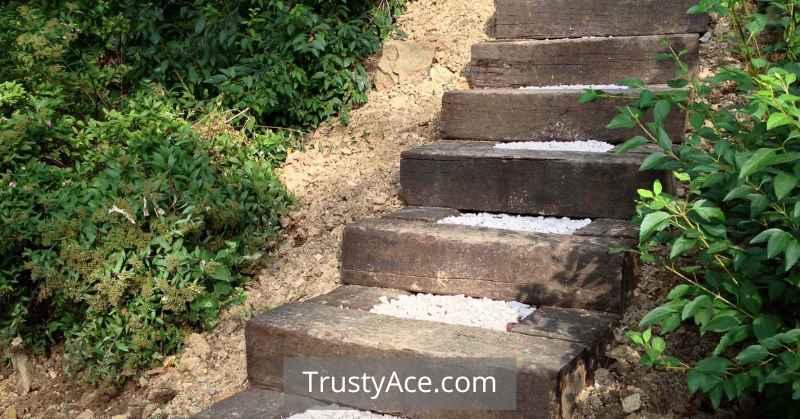 Walkway Ideas Railroad Tie