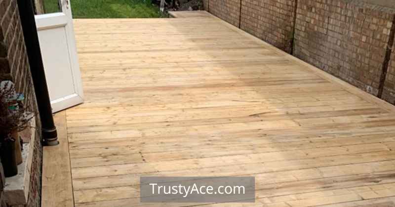 Backyard Walkway Ideas With Scaffolding Boards