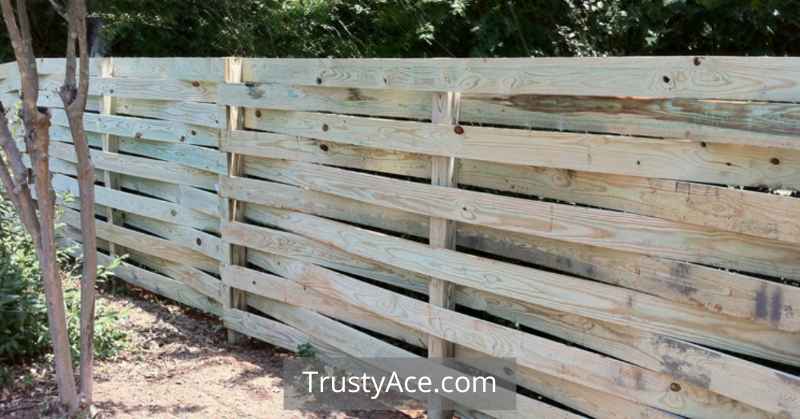 Wood Fence Ideas Basket Weave