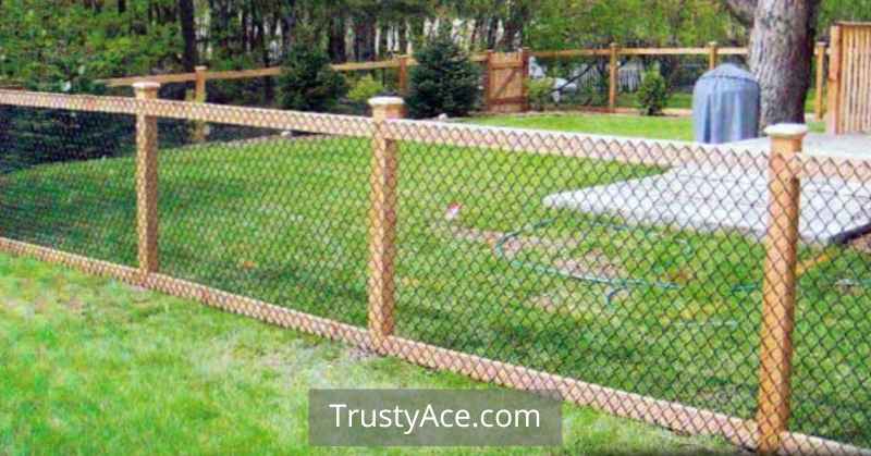 Wood Fence Ideas Chain Link