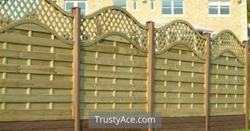 Wood Fence Ideas Curvy Style