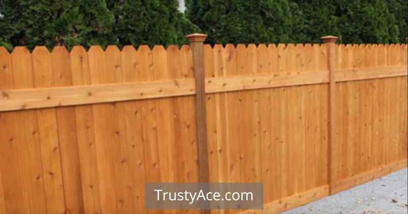 Dog Eared Wood Privacy Fence Ideas