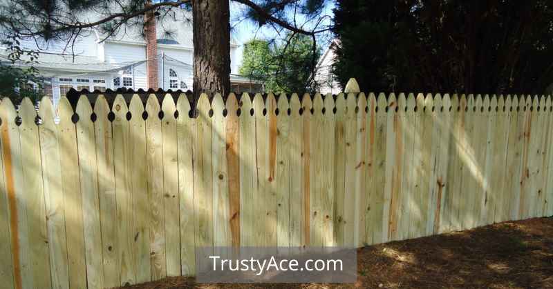 Wood Fence Post Ideas French Gothic