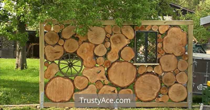 Log Wood Fence Ideas And Designs