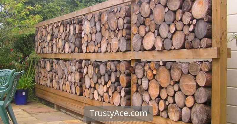 Wood Fence Ideas With Log Designs