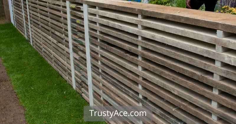 Scaffolding Board Wood Fence Ideas