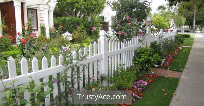 Spaced Picket Wood Fence Ideas