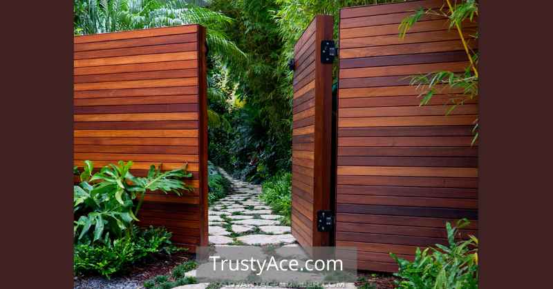 Teak Wood Fence Ideas