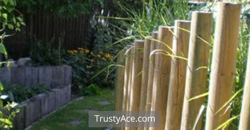 Vertical Post Wood Fence Ideas