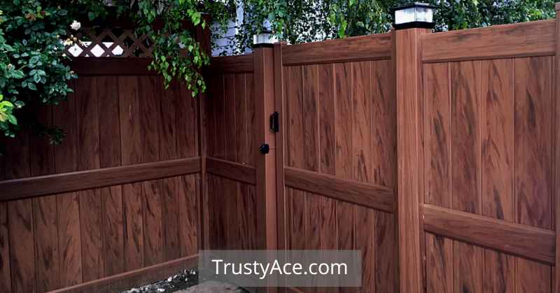 Wood Fence Ideas Vinyl Look