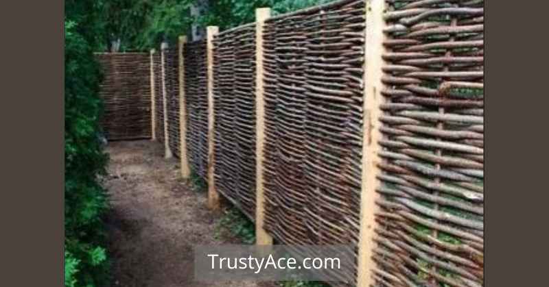 Wood Fence Ideas With Wattle