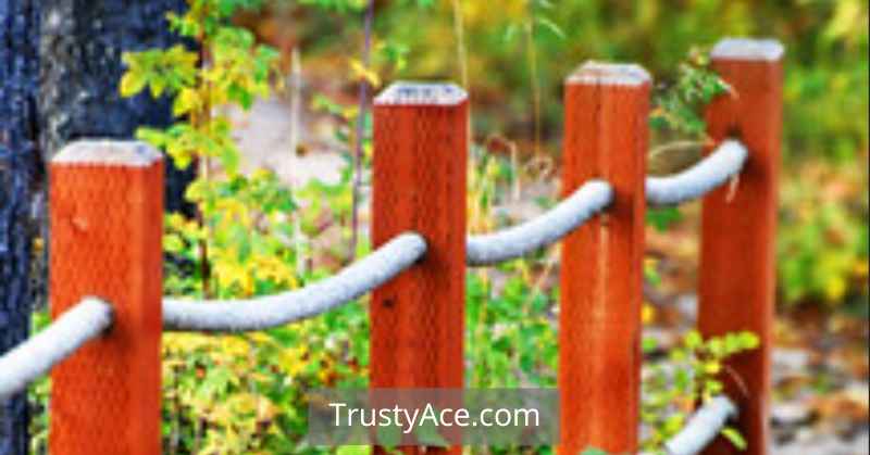 Wood Fence Ideas And Rope