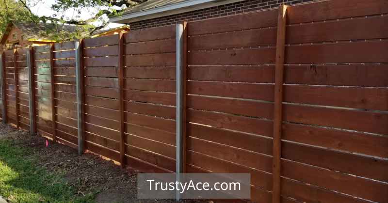 Wood Fence Ideas And Steel