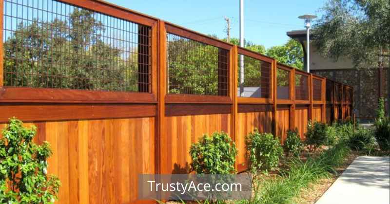 Wood Fence Ideas And Wire