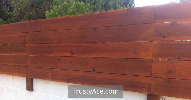 Wood Fence Ideas With Height Extension