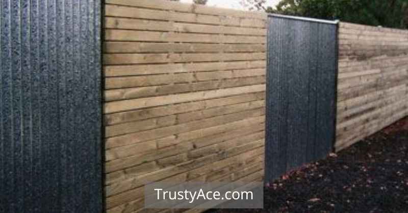 Metal And Wood Fence Ideas