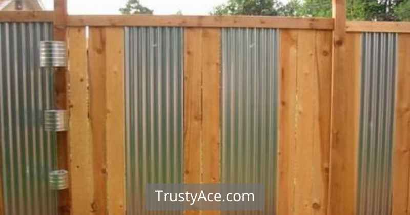 Wood Fence Ideas And Metal