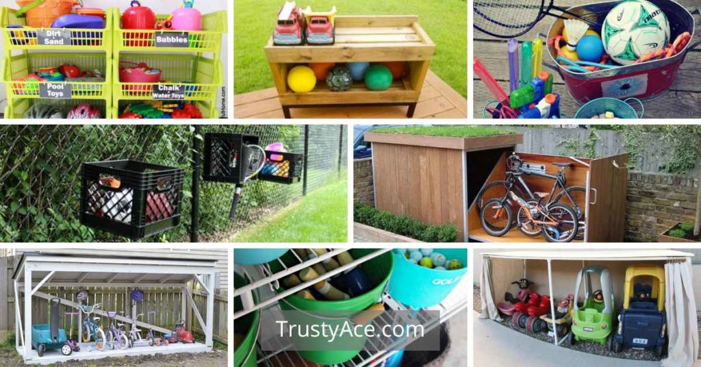 Outdoor Toy Storage Ideas